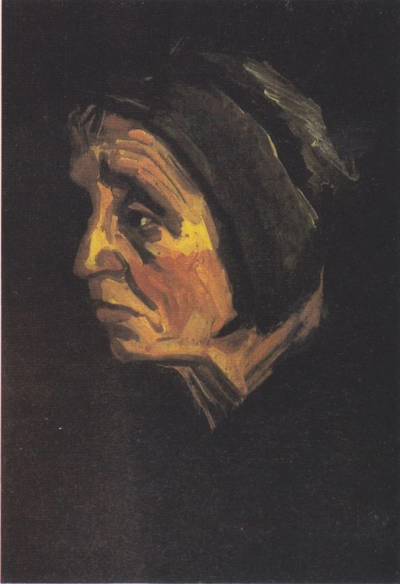  263-Vincent van Gogh-Testa di donna - Kröller-Müller Museum, Otterlo  